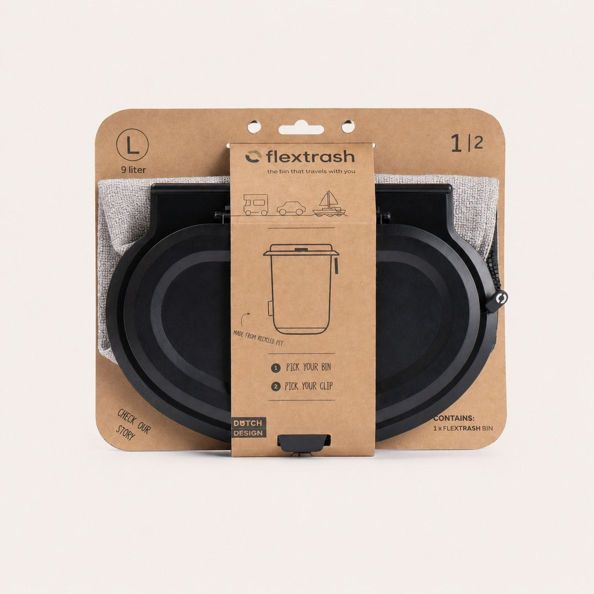 Flex Trash Mülleimer - NORDVIND Camping goods